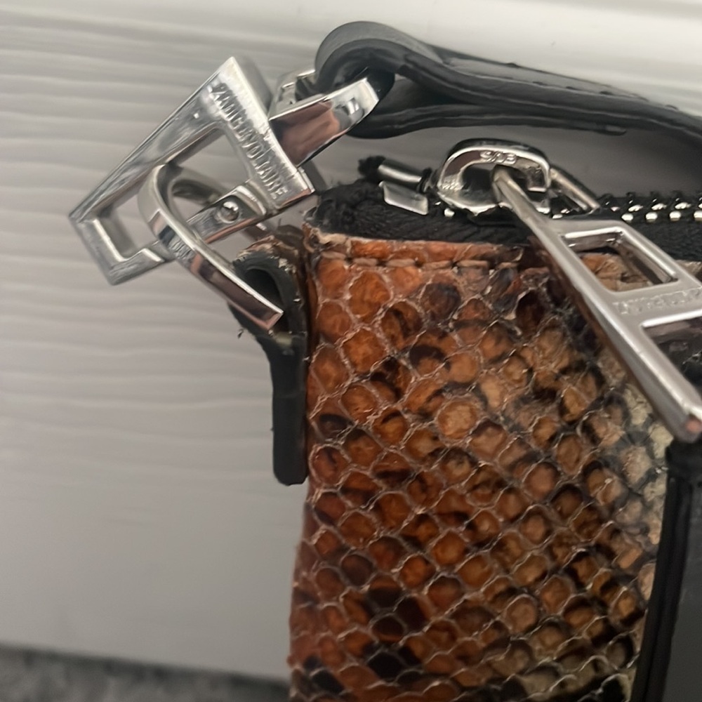Zadig & Voltaire snake print crossbody‎ clutch bag - Picture 5 of 11